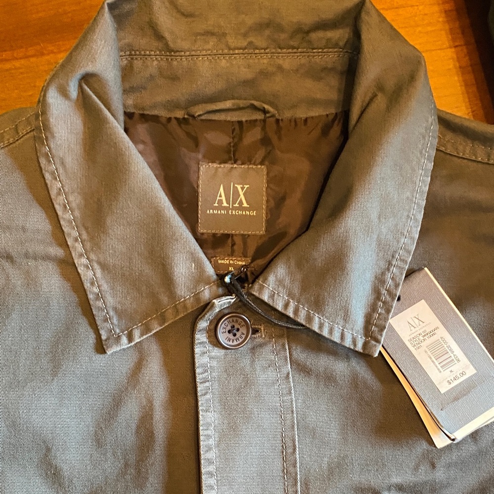 Armani Exchange Grey Military Jacket - Picture 2 of 9